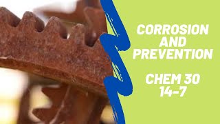 Corrosion and Prevention Chem 30 147 [upl. by Zurheide]