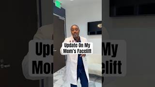 Update After Giving My Mom A Facelift 🥹 plasticsurgeon [upl. by Akemot]