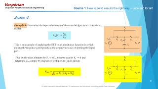 Video 15 Fast Analytical Techniques in Electrical and Electronic Circuits [upl. by Hux900]