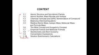 PRERECORDED CHM092 2021 TOPIC 1 W1 11 ATOMIC STRUCTURE [upl. by Teraj879]