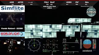 MSFS  Vatsim  Worldflight 2024  Team Airbus A320  Leg 10 [upl. by Anaig]