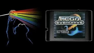 Mega Eveverdrive v3 Pro Cartridge from China  Sega Mega DriveGenesis [upl. by Daffodil]