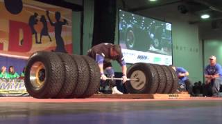 Homem ergue 523 kg em competição e bate recorde mundial nos EUA [upl. by Bixby685]