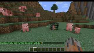 CustomSpawners  InGame Mob Spawner Customization for Bukkit [upl. by Tien]