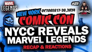 MARVEL LEGENDS NEW YORK COMIC CON REVEALS amp REACTIONS  Dan Who Live 211 [upl. by Lynnell]