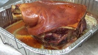 A Simple Way to Roast a Pork Leg  Christmas Holiday New Years Eve Family dinner [upl. by Reeva803]