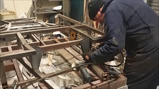 Ford GT40 replica chassis constructionfabrication Part 5 [upl. by Noach]