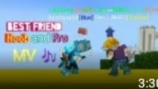 Blockman GO Song🎶 Best friend Noob and pro 1 Official MV [upl. by Gausman]