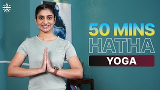 50 Mins Hatha Yoga at Home  Yoga For Beginners  Yoga At Home  Yoga Practice  cultofficial [upl. by Aliekat290]