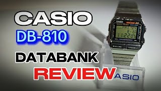 Casio DB810 Databank Watch Review  Module 1475  Ep 72 [upl. by Mabel]