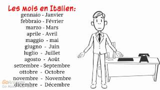 Apprendre litalien  Les Saisons les Mois et les Jours en Italien [upl. by Reg194]