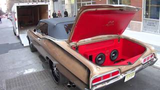 1967 CHEVY IMPALA SS ON 24quot LEXANIS  JOHNS RESTORATION [upl. by Bej]