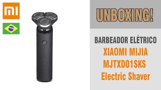 Unboxing Brasil do barbeador Xiaomi Mijia Electric Shaver [upl. by Naziaf]