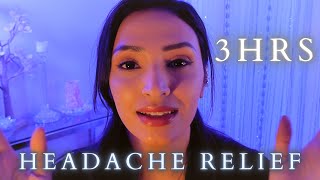 ASMR for Headaches  3 HOURS of Head Treatments for Pain  ASMR Roleplay [upl. by Heath892]