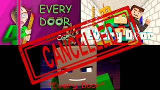 Baldis Basics Song  Every Door Three Cancelled Animations [upl. by Otrebireh]