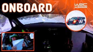 FULL ONBOARD  SS11 TänakJärveoja  WRC Rally Sweden 2024 [upl. by Bonnibelle]