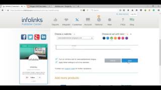 how to enable infolinks inarticle ad in blogger or website [upl. by Micah]