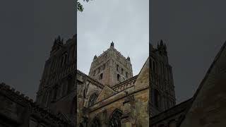 Tewkesbury Abbey Chimes 11AM Gloucestershire [upl. by Shatzer]