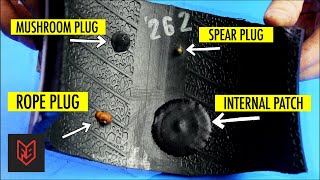 This Tire Plug Can Kill You – How to Best Fix a Flat [upl. by Ennaylil]