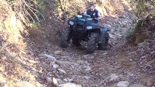 SPORTSMAN HIGHLIFTER 850 HITS THE NORTH GEORGIA MOUNTAINS [upl. by Asirahc]