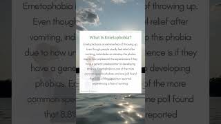 What is Emetophobia [upl. by Araldo]