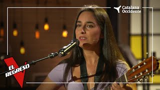 Sara canta quotI kissed a girlquot  El Regreso  La Voz Antena 3 2021 [upl. by Richlad]