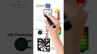 Temperature sensor fan circuit [upl. by Yelrihs]