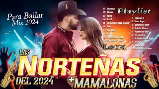 Las Norteñas Más Mamalonas del 2024 💃 Cumbias Norteñas Mix 💃 Norteñas para bailar Letralyric Vol1 [upl. by Niatsirk]