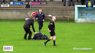 2023 0129 Clare v Wexford  Lidl NFL Div 3 Round 2 [upl. by Itram930]