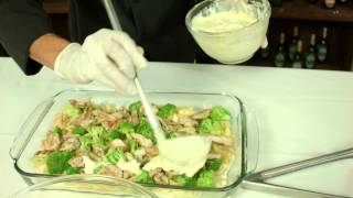 Receta para preparar cavatini de pollo con brocoli con Distincomer [upl. by Noiz]