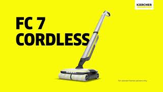 Karcher Floor Cleaner FC 7 Cordless [upl. by Nelsen]