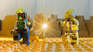 Boba Fett vs Bossk Lego Stopmotion fight [upl. by Eliezer]