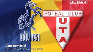 🔴LIVE🔴Cupa României  Faza grupelor  Grupa C🔴Poli Iași 11 UTA Arad 🔴Audio [upl. by Ocinom]