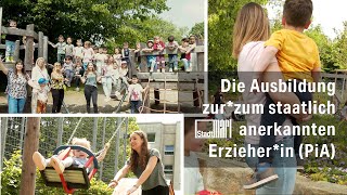 Die Ausbildung zurzum staatlich anerkannten Erzieherin  Stadt Marl [upl. by Nyral]