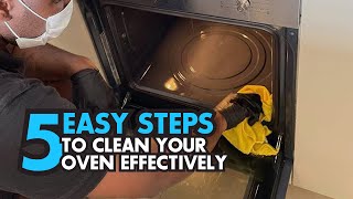 ChemicalFree Method for a Spotless Oven Clean [upl. by Wittenburg]