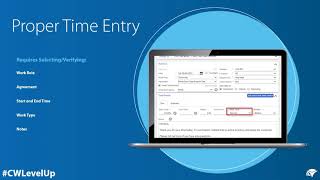 ConnectWise LevelUp Time Entry and Review [upl. by Yatnwahs336]