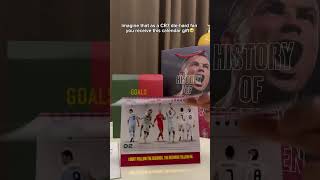 A musthave desk calendar for cr7 fans！Too many beautiful memories🥹 cr7 cristianoronaldo [upl. by Sabu]