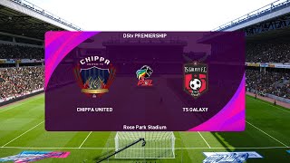 Chippa United vs TS Galaxy 29092024 DStv Premiership PES 2021 [upl. by Jameson]