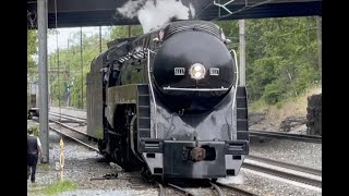 NampW 611s Farewell to Strasburg feat NampW 475  May 28 2023 [upl. by Sara-Ann]