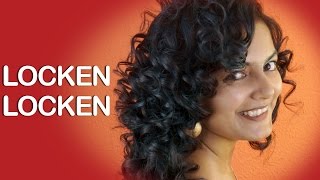 Locken mit Glätteisen • Schritt für Schritt • Styling Anleitung [upl. by Yenor]