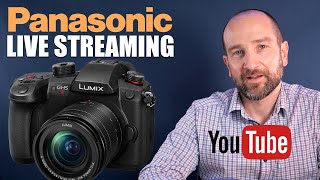 Panasonic GH5II Direct Live Streaming to YouTube RTMP [upl. by Berti]