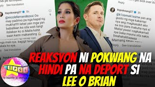 Reaksyon ni Pokwang na hindi pa na Deport si Lee O Brian [upl. by Paza]