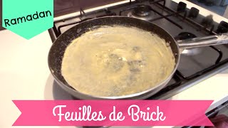 Recette Ramadan  Feuilles de brick maison [upl. by Namlak]