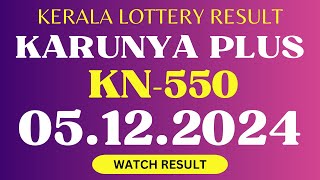 Kerala Lottery Karunya Plus KN 550 Result 05122014 [upl. by Trik528]