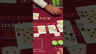 The PERFECT blackjack split and then degendalt 😂 gregspecial [upl. by Ellered118]