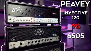 Peavey 6505 VS Peavey Invective 120 Is The Invective SUPERIOR [upl. by Yemac689]