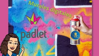 Videotutorial cómo crear un mural digital en Padlet [upl. by Melany]