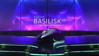 Razer Basilisk V3  Full Spectrum Customizability [upl. by Lewis]