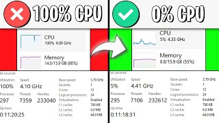 How To Fix High MemoryRAM Usage In Windows 10 [upl. by Nerad]