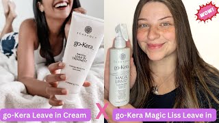 goKera Leave in Cream x goKera Magic Liss When to use them [upl. by Aissila]